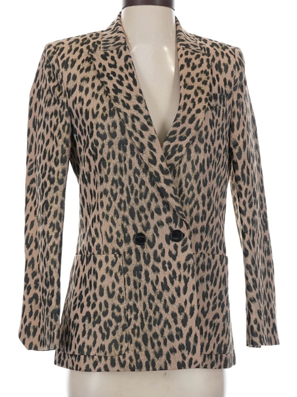 Zadig & Voltaire Visko Leopard Blazer | Size 36 | US size 6 |Excellent Condition - Picture 2 of 6